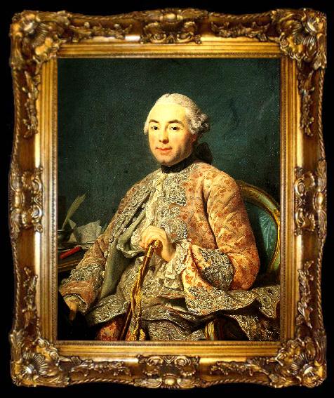 framed  Alexander Roslin friherre de neubourg-cromiere, ta009-2